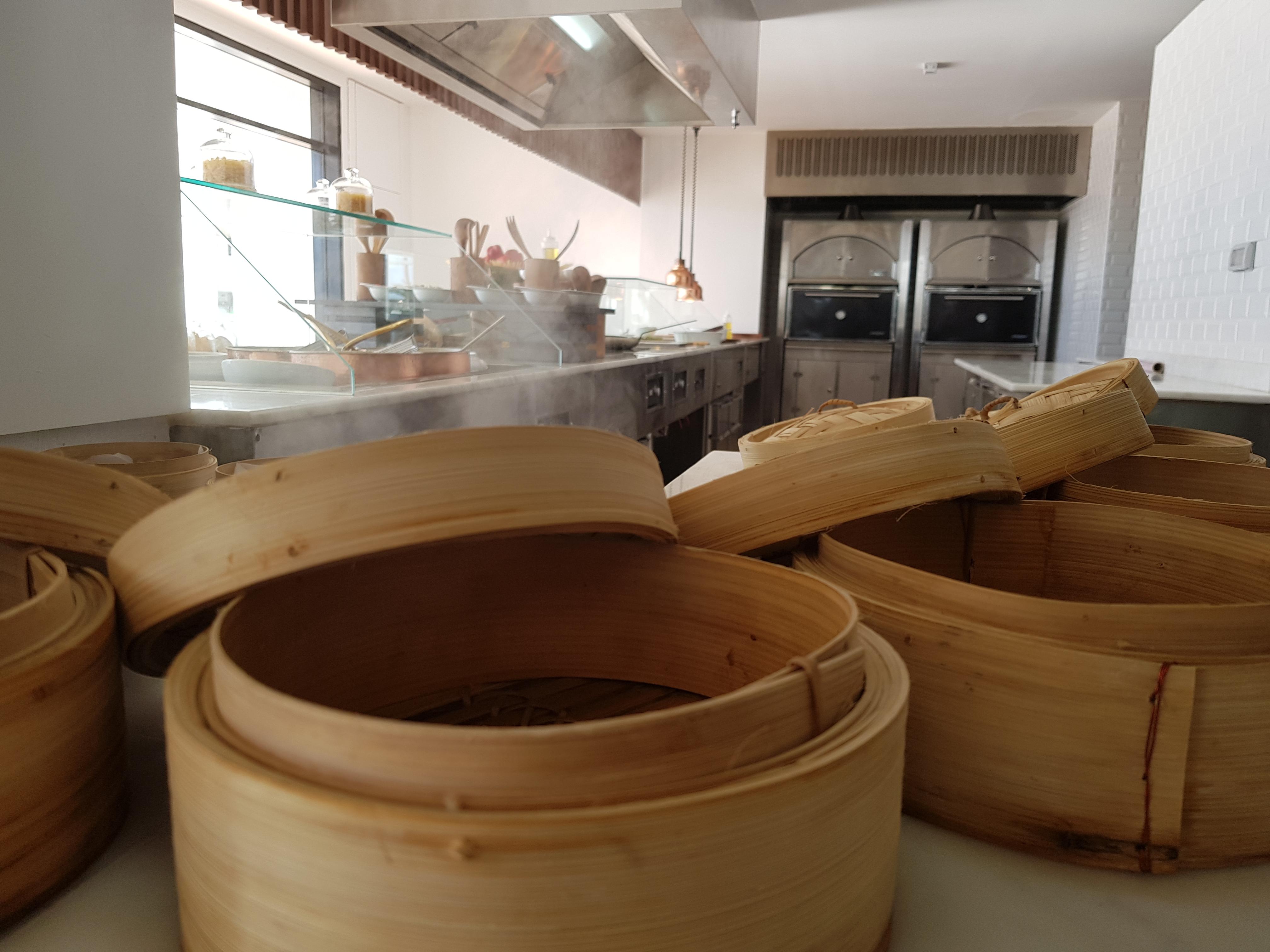 Les Orangers Garden Villas And Bungalows Ultra All Inclusive Hammamet Eksteriør billede Bamboo steamers