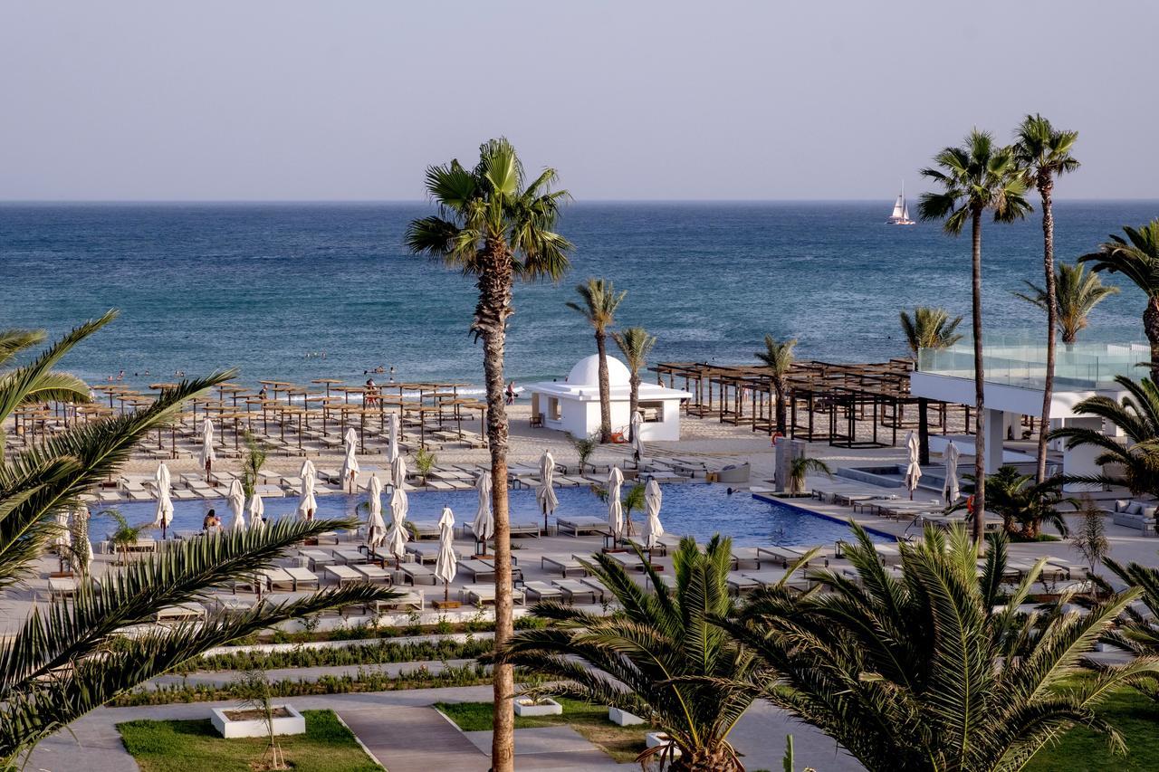 Les Orangers Garden Villas And Bungalows Ultra All Inclusive Hammamet Eksteriør billede The beach at the Royal Beach Palace